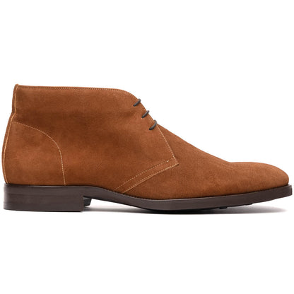46 - 592 - Tob Marco Suede Calfskin Chukka Boot, Tobacco Shop by Zelli Italia – Don't Panic Shoes