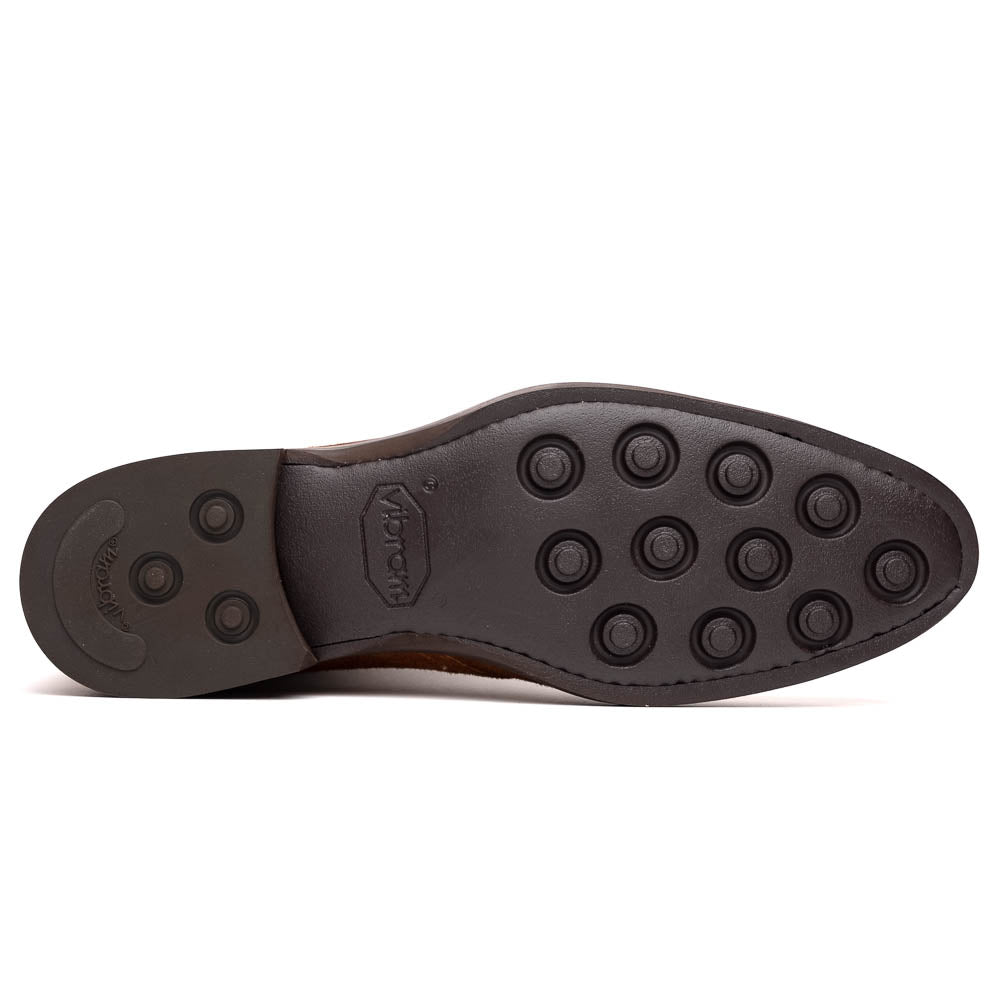 46 - 592 - Tob Marco Suede Calfskin Chukka Boot, Tobacco Shop by Zelli Italia – Don't Panic Shoes