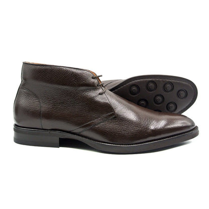 48 - 590 - Dbr Marco Deerskin Chukka Boot, Dark Brown Sale by Zelli Italia – Don't Panic Shoes