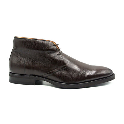 48 - 590 - Dbr Marco Deerskin Chukka Boot, Dark Brown Sale by Zelli Italia – Don't Panic Shoes
