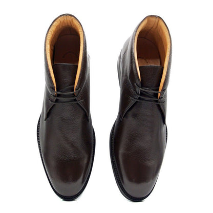 48 - 590 - Dbr Marco Deerskin Chukka Boot, Dark Brown Sale by Zelli Italia – Don't Panic Shoes