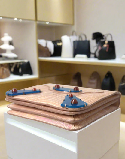 Balenciaga Neo Classic Chain Mini Bag Crocodile Leather