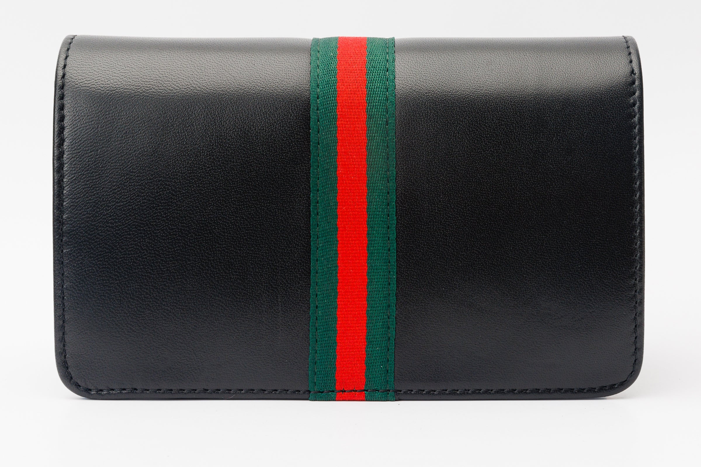 The Afega Black Leather Handbag