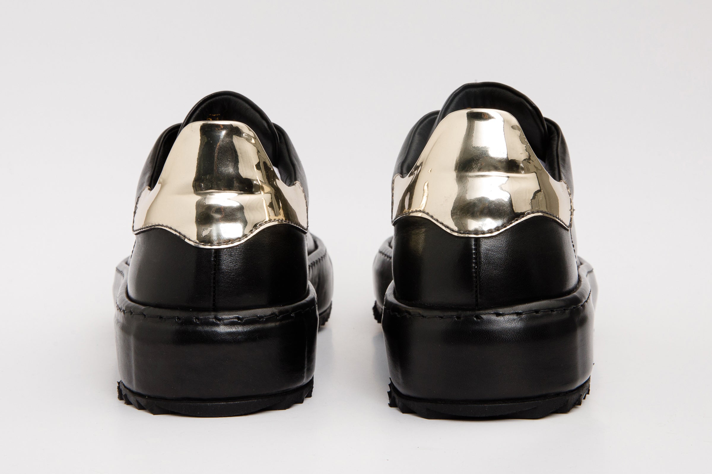 The Noble Black Leather Men Sneaker