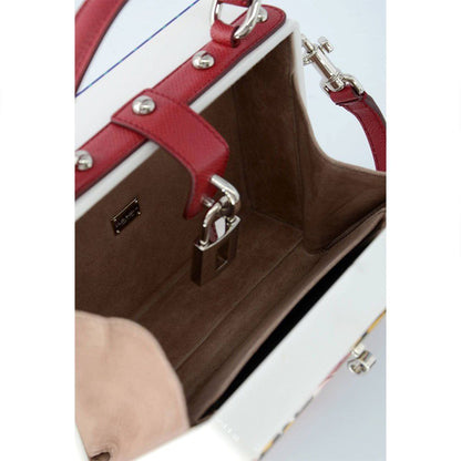 Dolce And Gabbana Sicily Plastica Handbag Calfskin