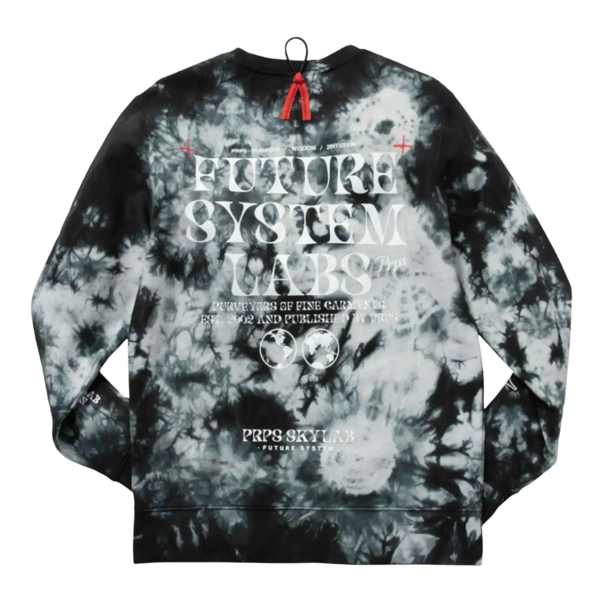 PRPS Ecliptic Pullover Uneven Wash Men’s Sweatshirt