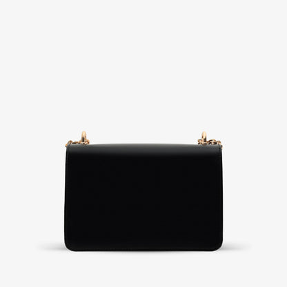 The Ferrara Black Patent Leather Handbag