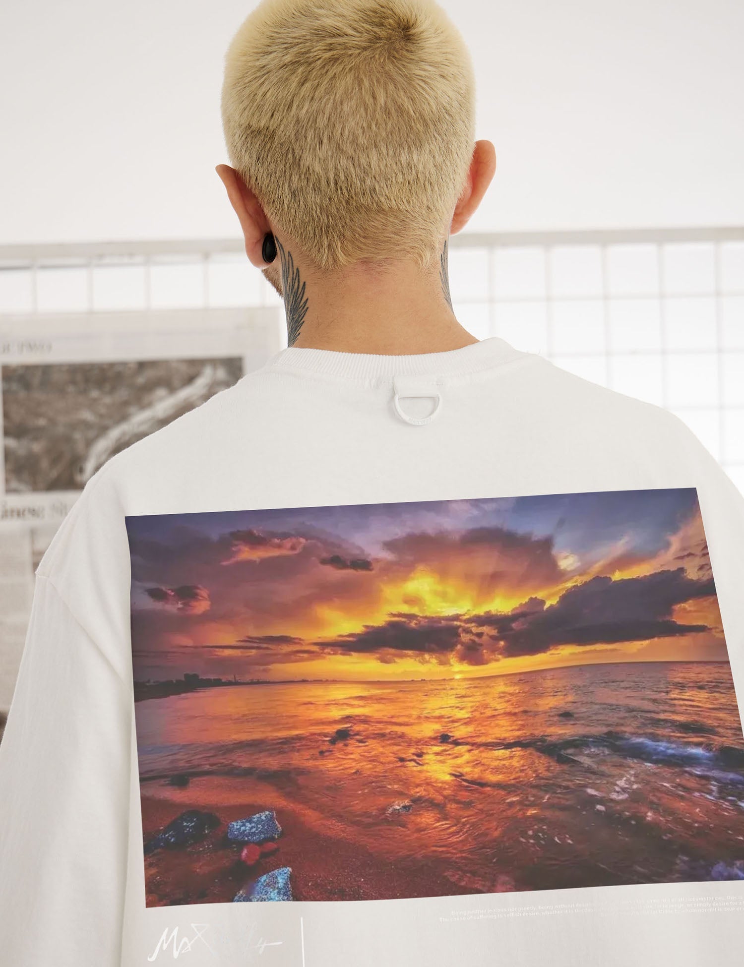 Niepce Sunset Beach Tee