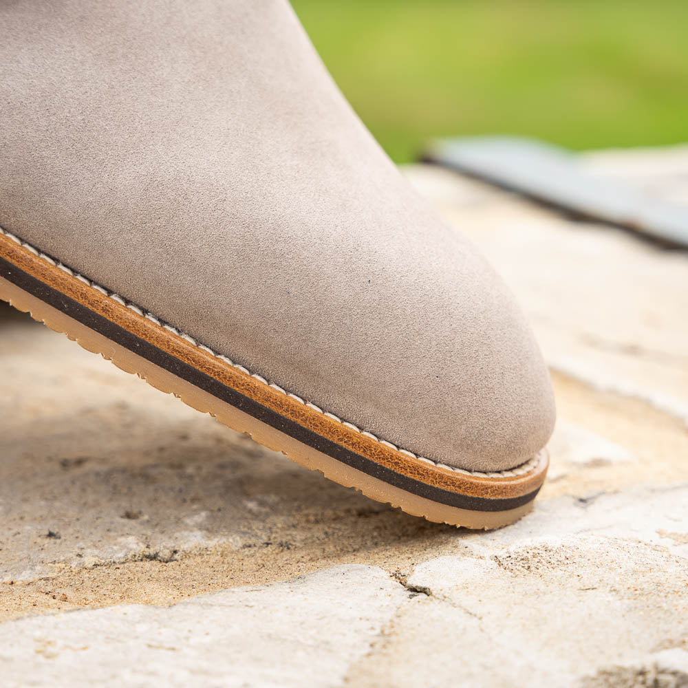 56 - 105 - Snd Legerra Sueded Goatskin Monkstrap, Sand Sale by Zelli Italia – Don't Panic Shoes