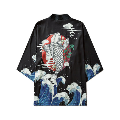 Niepce YC6327 Jumping Fish Kimono