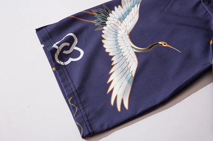 Niepce YC6316 Purple Cranes Kimono