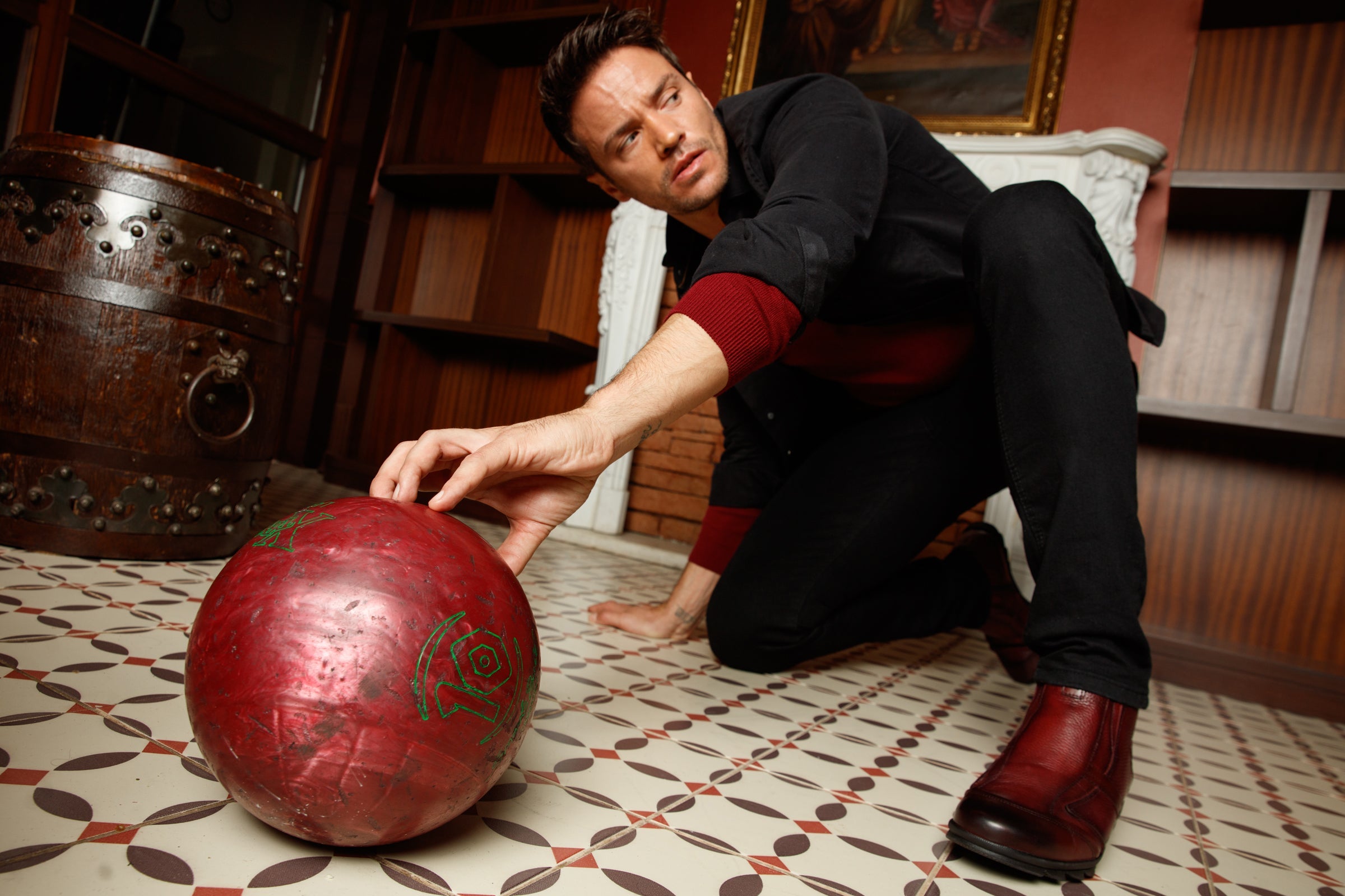 The Montreal Burgundy Leather Casual Zip-Up Ankle Men Boot