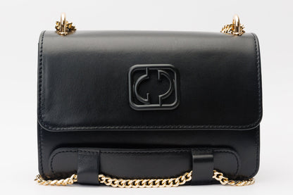 The Maneadero Black Leather Handbag