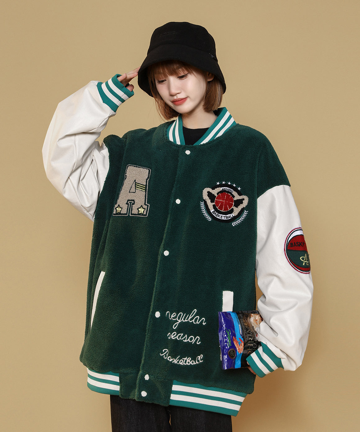 Niepce Women's Pilot Varsity Jacket