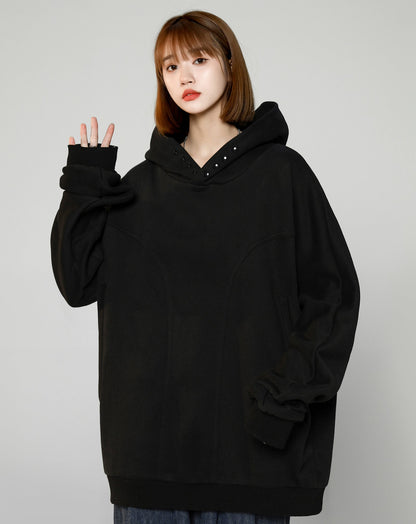 Niepce Women's Casual Hidden Hoodie