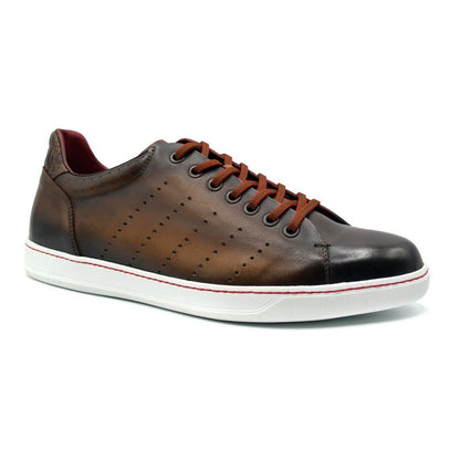 65 - 201 - Brn Russo Burnished Italian Calfskin - Brown Shop by Zelli Italia – Don't Panic Shoes