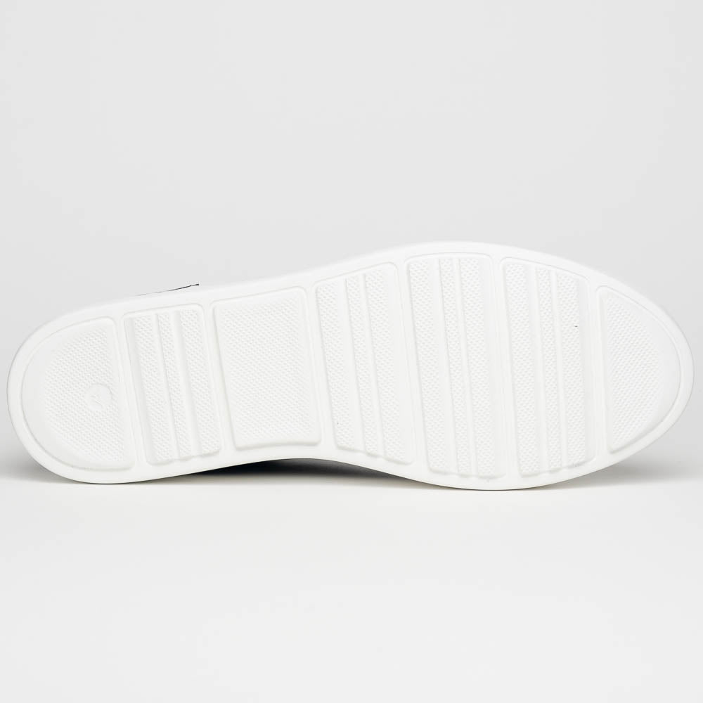 65 - 219 - Blk Spettacolare Italian Glove Baby Calf Sneakers, Black Shop by Zelli Italia – Don't Panic Shoes