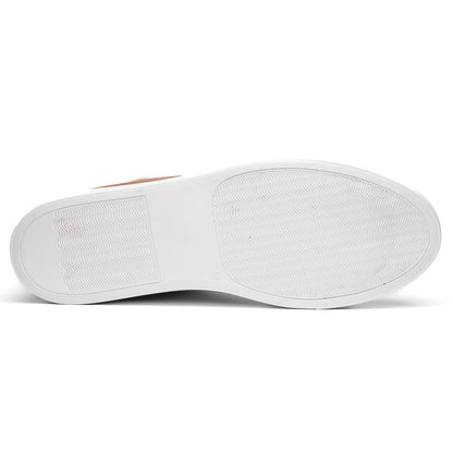 65 - 360 - Tpe Lando Sueded Calfskin Sneaker Taupe by Zelli Italia – Don't Panic Shoes