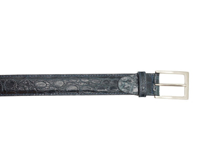 71 - 155 - Nvy Crocodile Belt, Navy Shop by Zelli Italia – Don't Panic Shoes