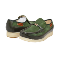 Thumbnail for British Walkers Power Plus Men's Elegant Crepe Sole Leather and Suede Slip Ons