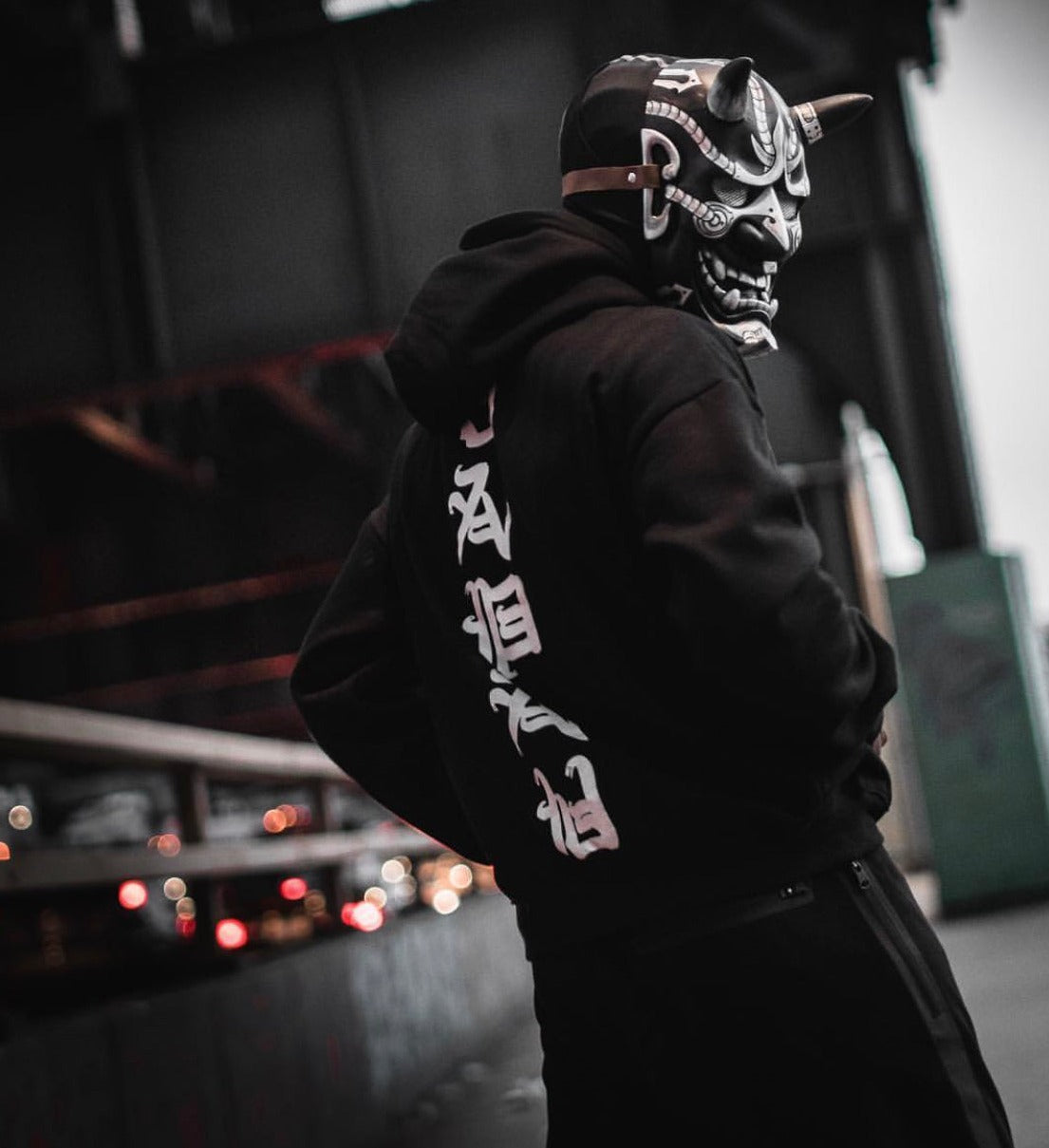 Niepce YEH3 Black Japanese Rid Evil Hoodie
