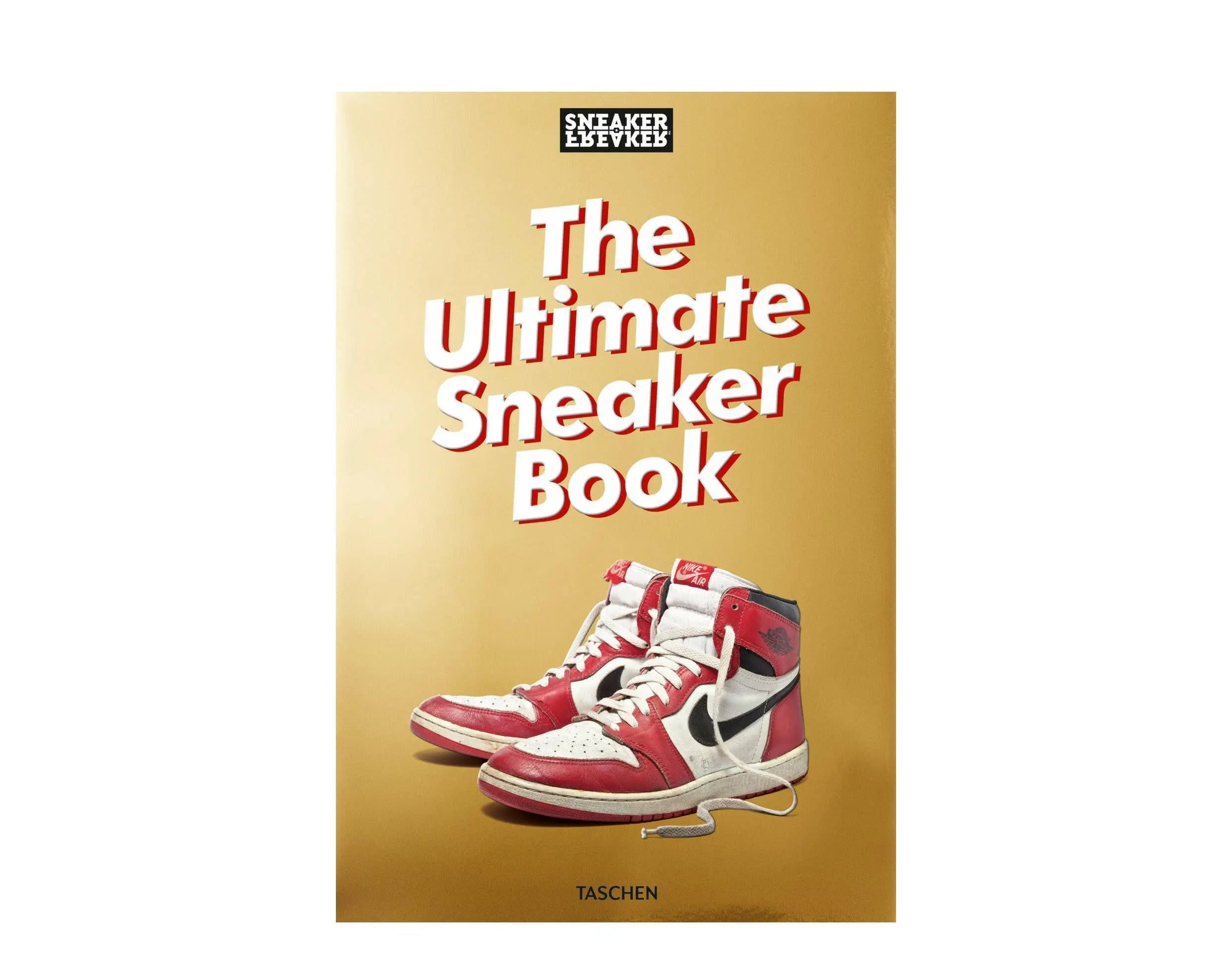 Taschen Sneaker Freaker The Ultimate Sneaker Book Hardcover Book Gold
