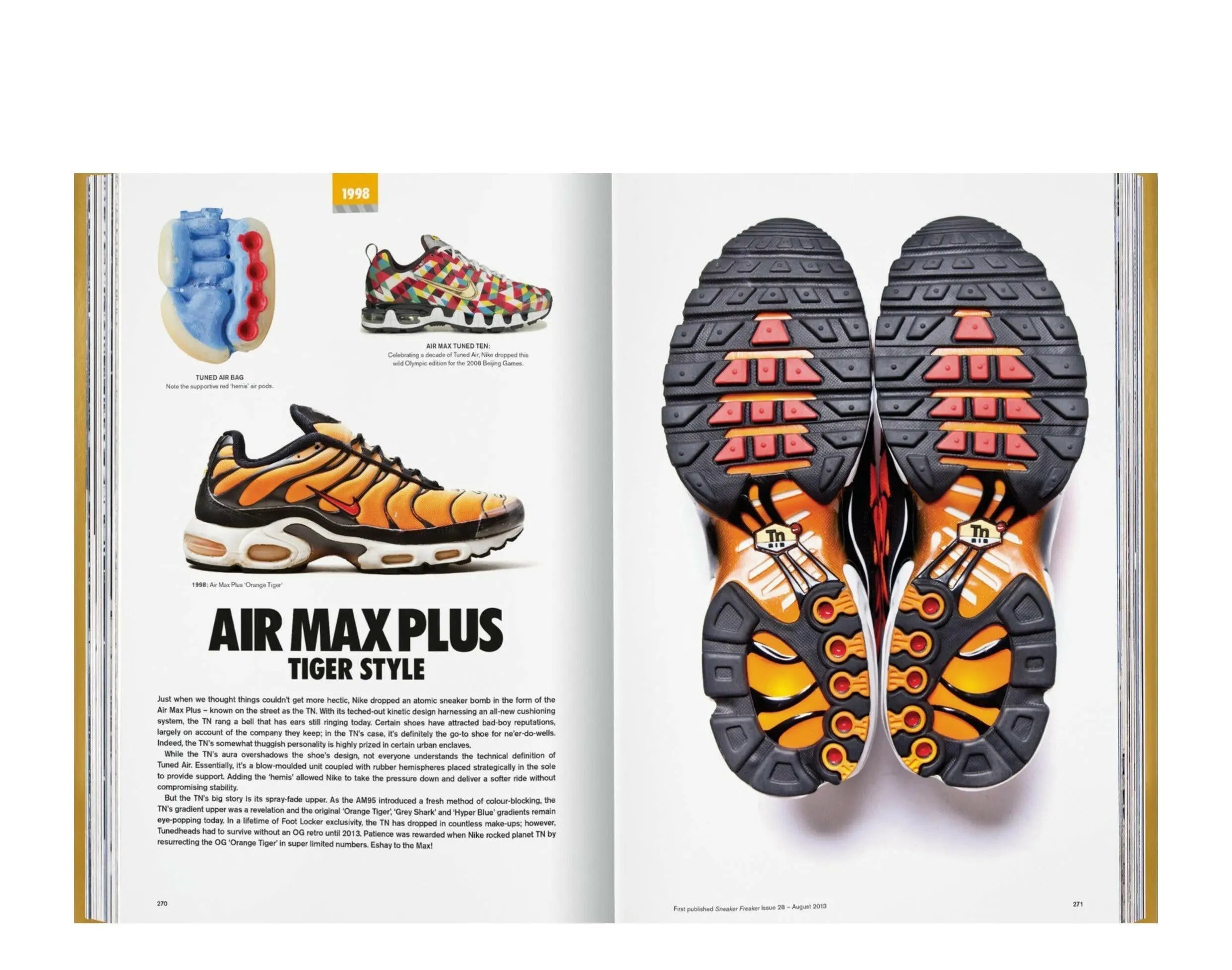 Taschen Sneaker Freaker The Ultimate Sneaker Book Hardcover Book Gold