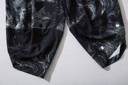 Niepce YC135 Pink Flowers Lightweight Pants