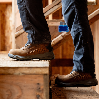 Wildwood 6” Soft Toe Turbolace™ Work Boot - Brown - Made in USA