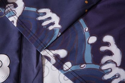 Niepce YC6316 Purple Cranes Kimono