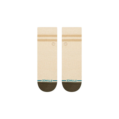 Stance Marled Quarter Mid-Cushion Socks - Ivory