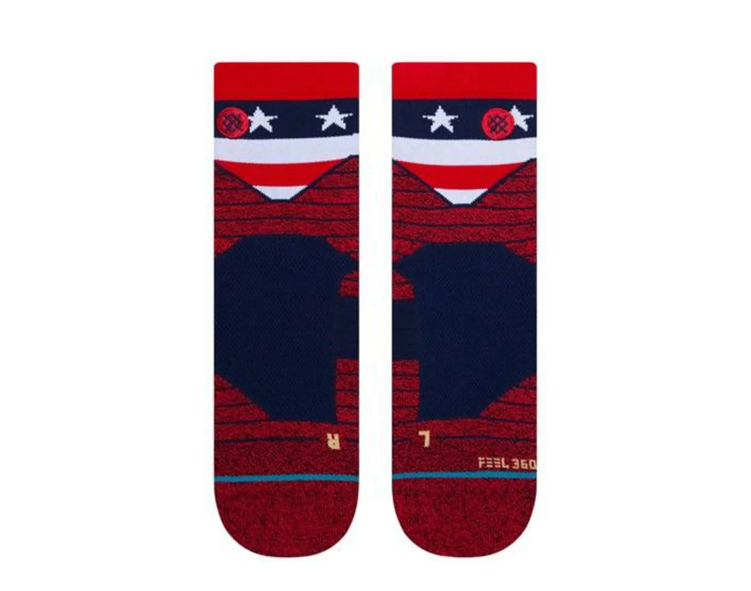 Stance Feel 360 American Qtr Ankle Infiknit Everyday Socks