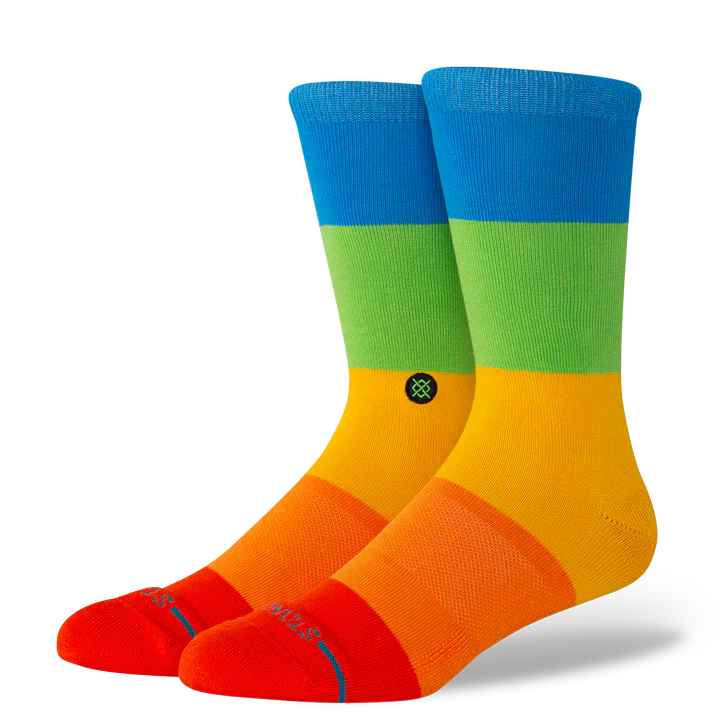 Stance X Polaroid Cotton Crew Sock - Polaroid Snapshot - Multi