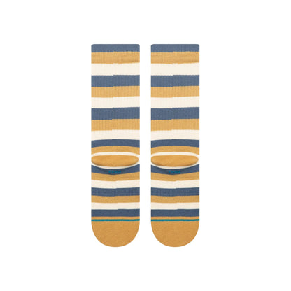 Stance Butterblend Crew Socks - Hiland - Ivory