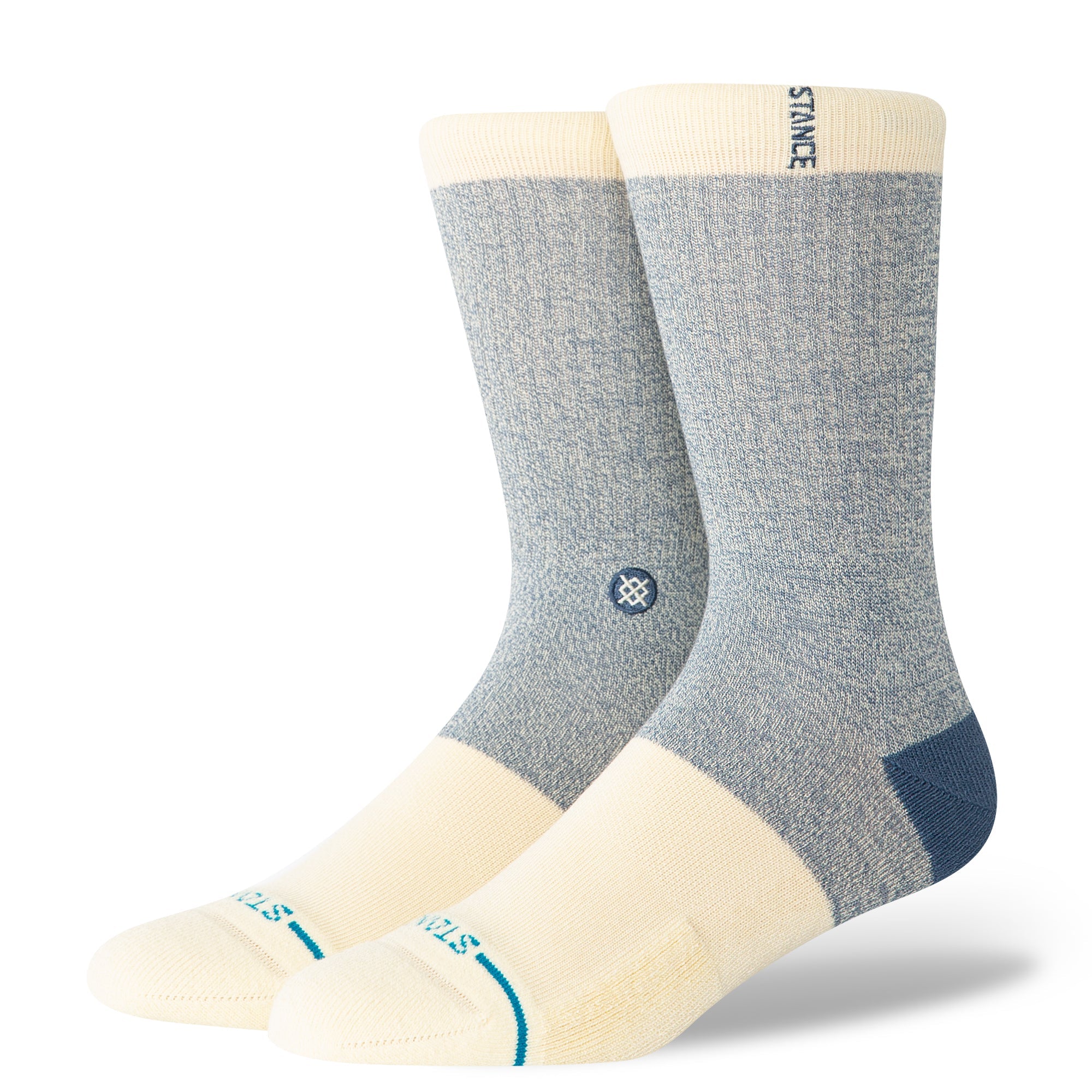 Stance Butterblend Crew Socks - Horizon - Indigo