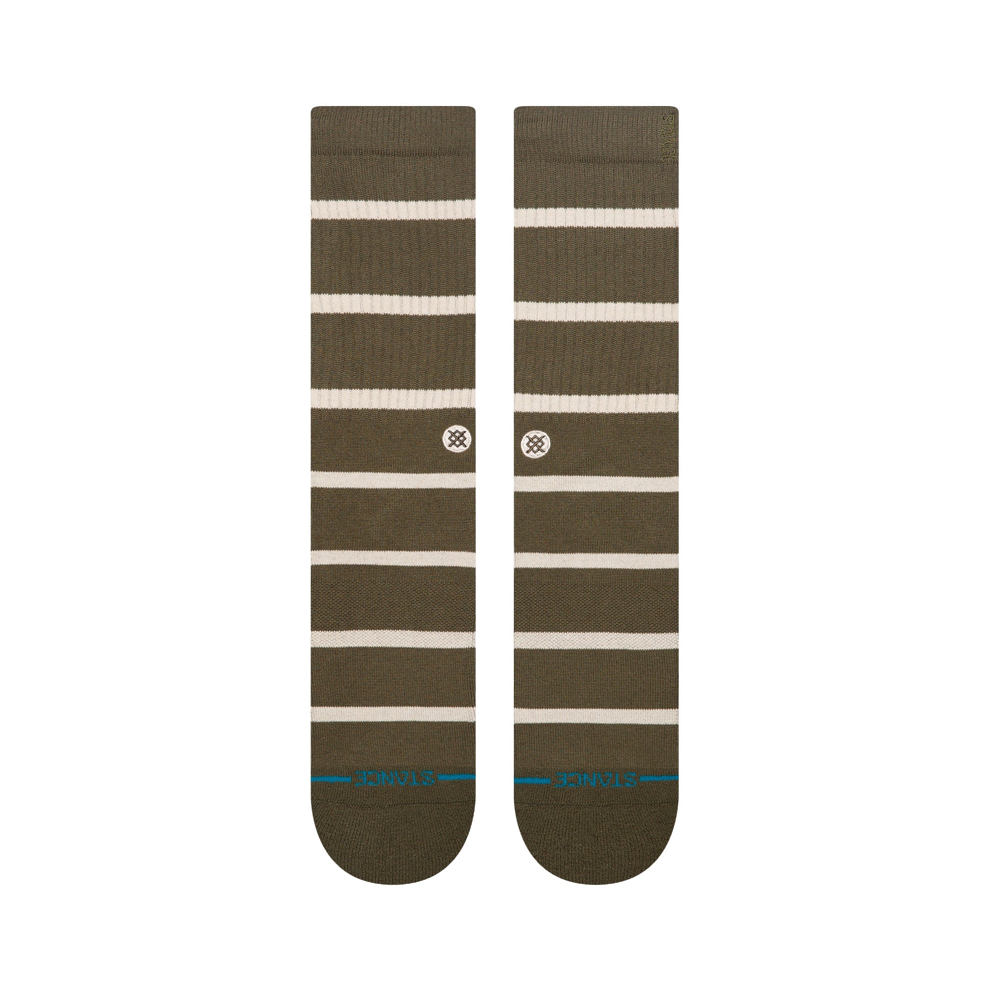 Stance Butter Blend Crew Socks - Heritage - Olive