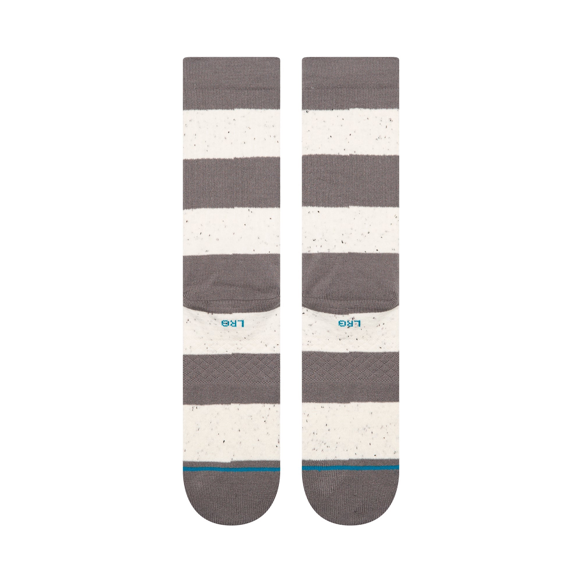 Stance Combed Cotton Crew Sock - NEP Stripe - Grey