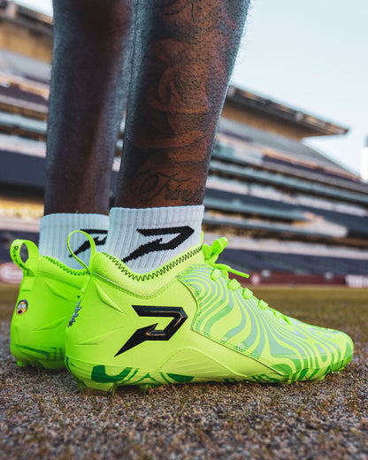 Phenom Elite Rick and Morty Football Cleats - Quantum Speed 2.0