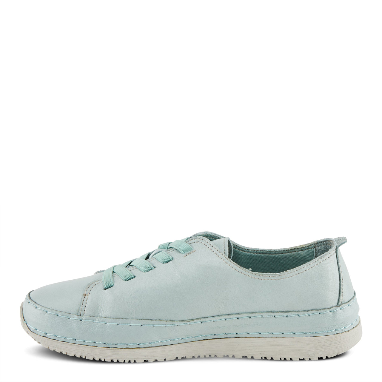 Spring Step Abeck Sneakers in white and blue, stylish and comfortable footwear for everyday wear