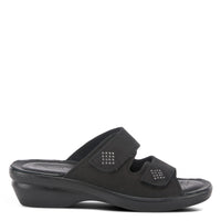 Thumbnail for Buy Flexus Aditi Slide Sandal Women’s Leather Nubuck 26175671 - Slide Sandals from Don’t Panic Shoes | Best Prices & Fast Shipping