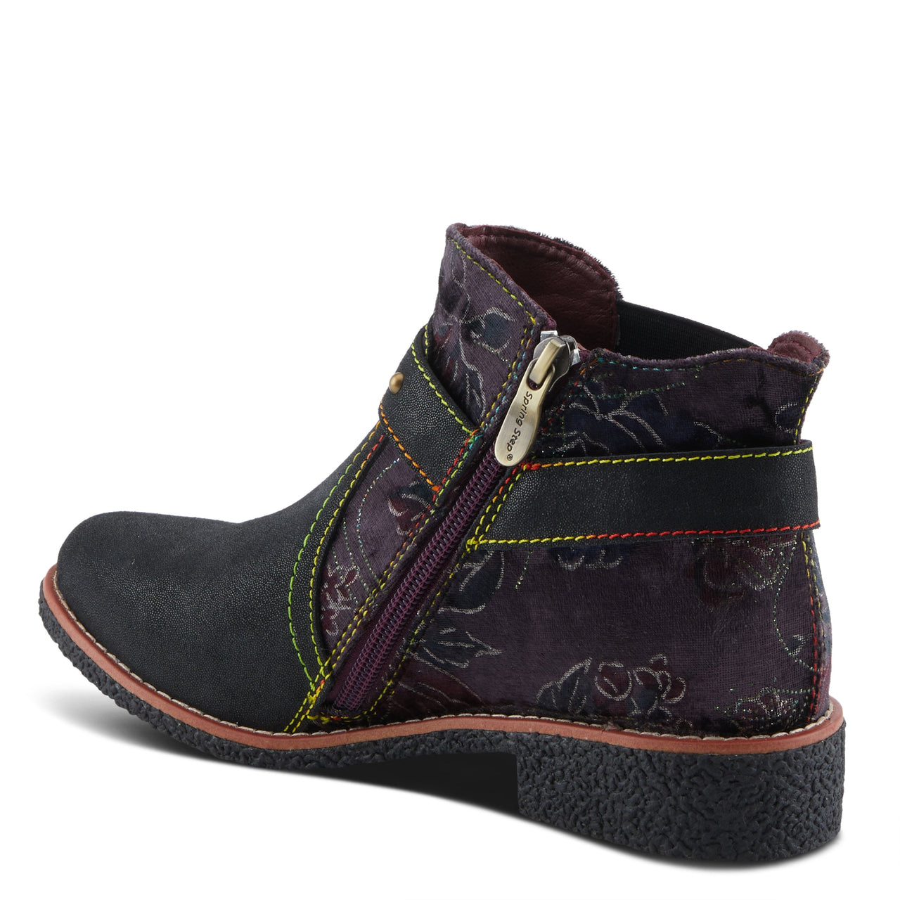 Fashionable L'ARTISTE AIRIES BOOTS with side zipper and adjustable buckle strap