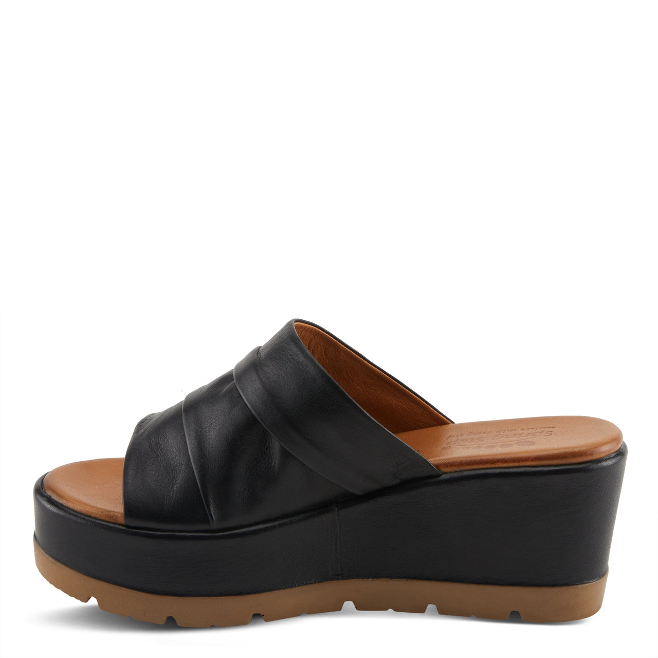 Buy Spring Step Allerton Women’s Leather Wedge Sandals - Platform Casual Sandals from Don’t Panic Shoes | Best Prices & Fast Shipping