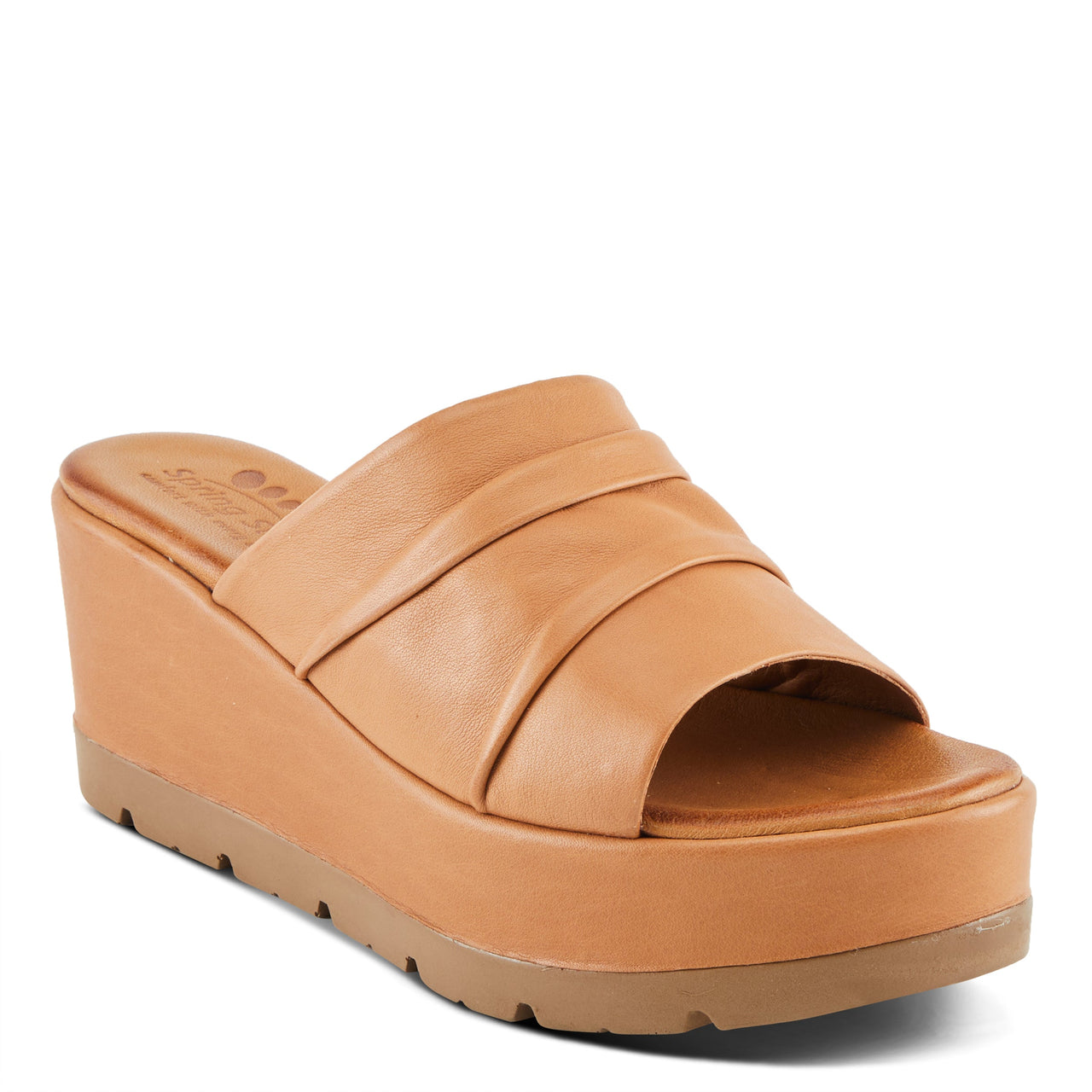 Buy Spring Step Allerton Women’s Leather Wedge Sandals - Platform Casual Sandals from Don’t Panic Shoes | Best Prices & Fast Shipping