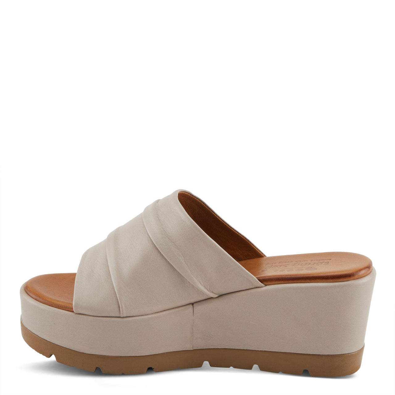 Buy Spring Step Allerton Women’s Leather Wedge Sandals - Platform Casual Sandals from Don’t Panic Shoes | Best Prices & Fast Shipping