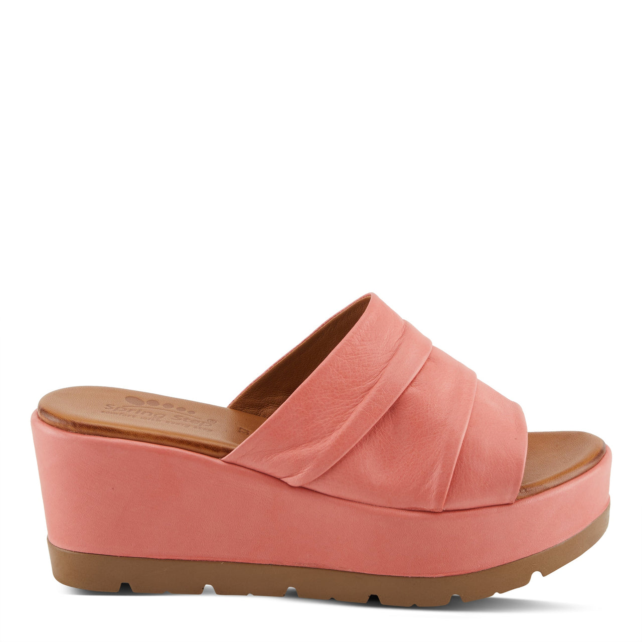 Buy Spring Step Allerton Women’s Leather Wedge Sandals - Platform Casual Sandals from Don’t Panic Shoes | Best Prices & Fast Shipping