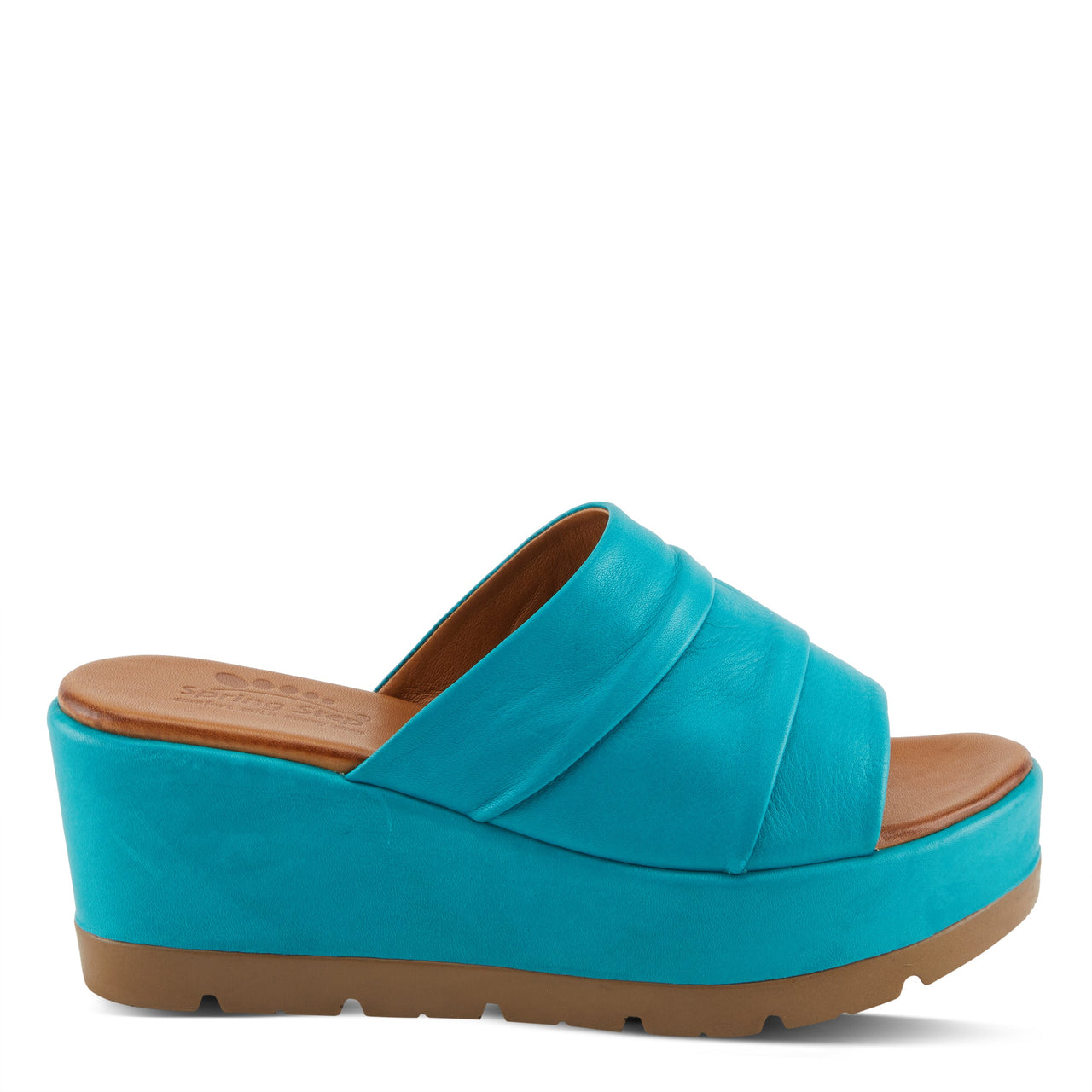 Buy Spring Step Allerton Women’s Leather Wedge Sandals - Platform Casual Sandals from Don’t Panic Shoes | Best Prices & Fast Shipping