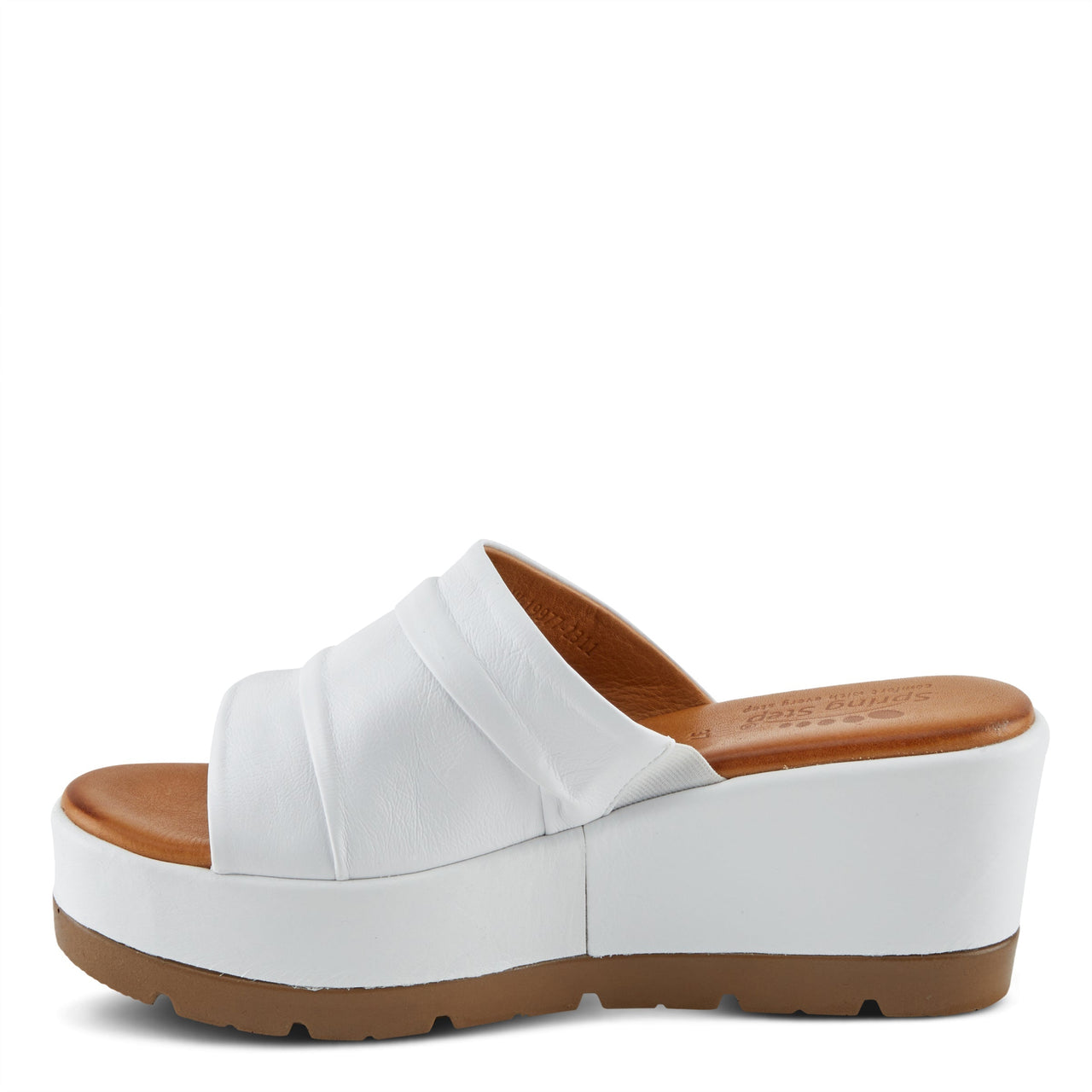 Buy Spring Step Allerton Women’s Leather Wedge Sandals - Platform Casual Sandals from Don’t Panic Shoes | Best Prices & Fast Shipping