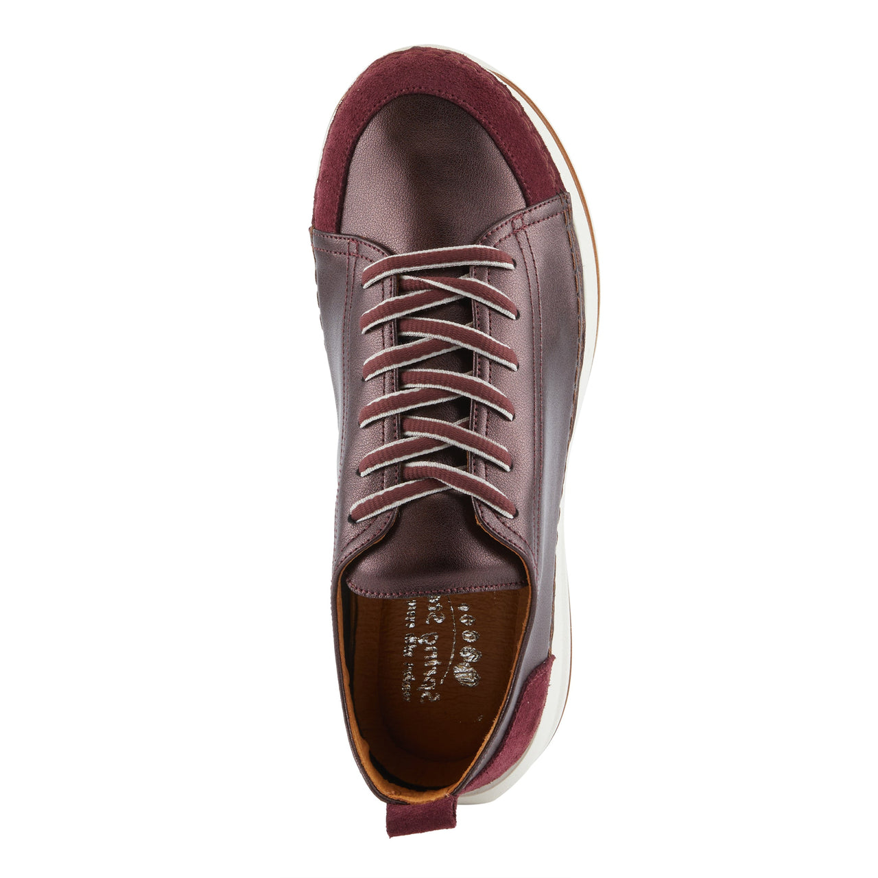 High-quality leather Spring Step Angolan sneakers with comfortable cushioned insoles