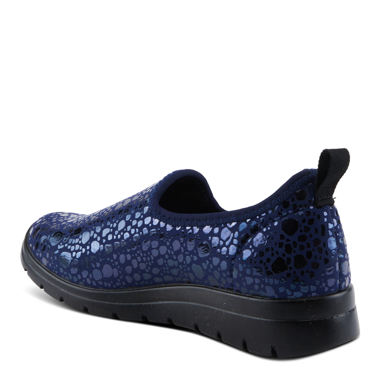  Side view of the sleek and modern Anisia-Croco shoes for women