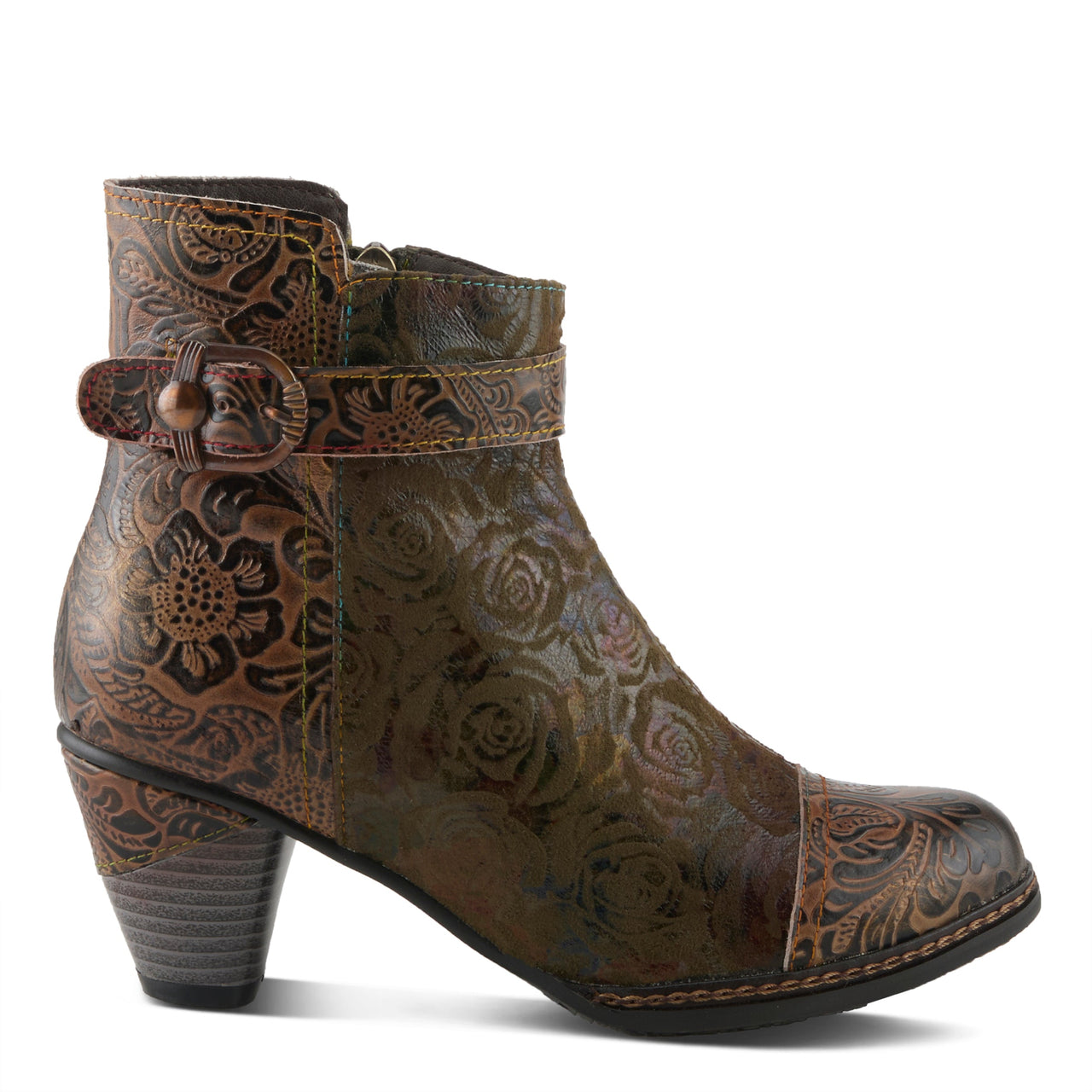 Pair of L'ARTISTE ANTILLES BOOTS styled with casual jeans outfit